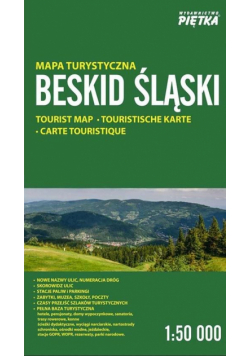 Beskid Śląski 1:50 000 mapa turystyczna PIĘTKA