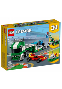 Lego CREATOR 31113 Laweta z wyścigówkami