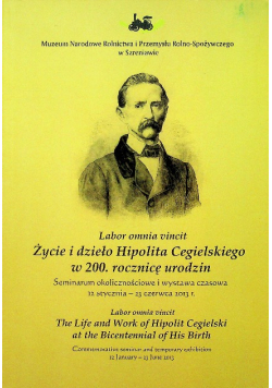 Życie i dzieło Hipolita Cegielskiego w 200 rocznicę urodzin