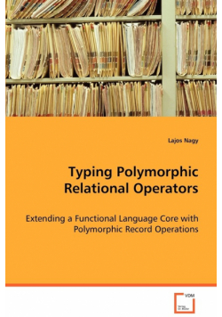 Typing Polymorphic Relational Operators