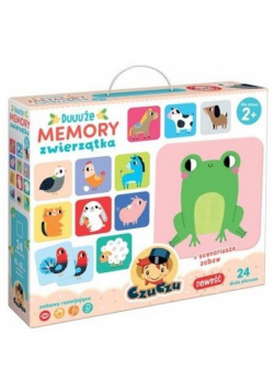 Duuuże Memory Zwierzątka 2+