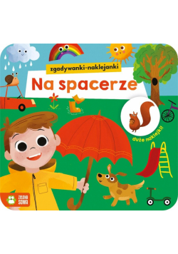 Zgadywanki-naklejanki. Na spacerze