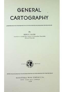 General cartography 1938 r.