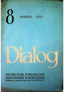 Dialog nr 8 / 1985