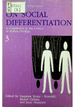 On Social Differentiation