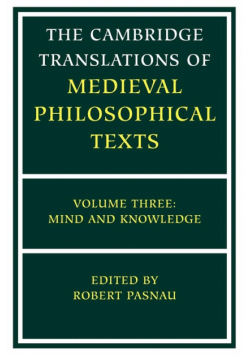 The Cambridge Translations of Medieval Philosophical Texts