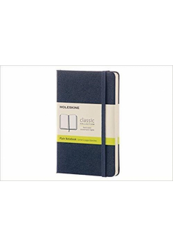 Notes Classic 9x14 tw. gładki- szafirowy MOLESKINE