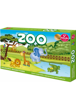 Układanka magnetyczna - Zoo II