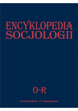 Encyklopedia socjologii tom 3
