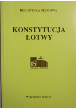 Konstytucja Łotwy