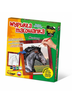 Wypukła malowanka Konie - Mustang