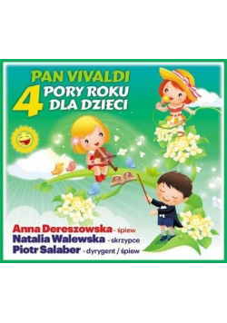 Pan Vivaldi - Cztery Pory Roku dla dzieci CD