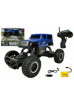 Zdalnie sterowane autko RC 1:20 2,4 GHz niebieskie