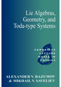 Lie Algebras, Geometry, and Toda-Type Systems