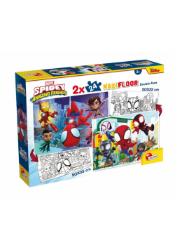 Puzzle 2 x 24 podłogowe Spidey
