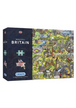 Puzzle 1000 Piękna Brytania G3