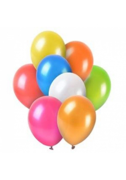 Balony metalizowane 25cm 15szt