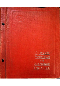 Witkowskiego album do znaczków polskich około 1950 r.