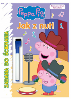 Peppa Pig. Zadania do ścierania