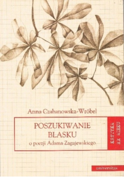 Poszukiwanie blasku o poezji Adama Zagajewskiego