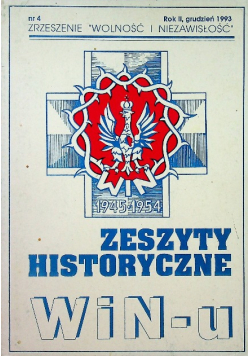 Zeszyty historyczne WIN-u