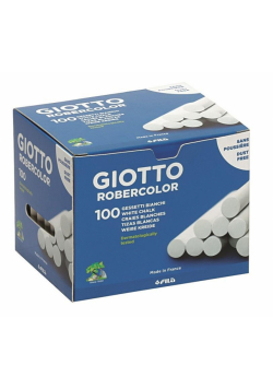 Kreda biała 100szt GIOTTO