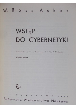 Wstęp do cybernetyki