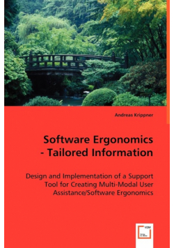 Software Ergonomics - Tailored Information
