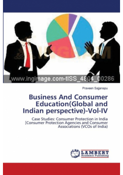 Business And Consumer Education(Global and Indian perspective)-Vol-IV