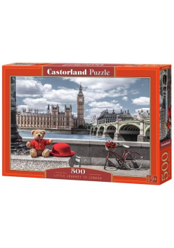 Puzzle 500 Mała wycieczka do Londynu CASTOR