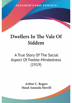 Dwellers In The Vale Of Siddem