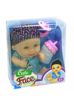 Lalka piegusek z akcesoriami