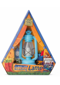 Lampka do czytania niebieska Base Camp Lamp