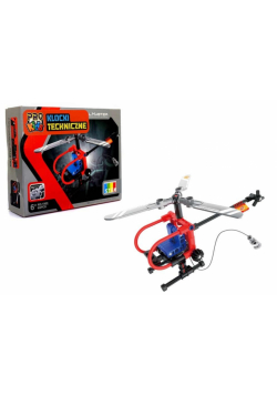 Klocki techniczne Helikopter strażacki