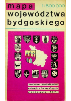 Mapa województwa bydgoskiego