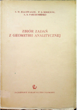 Zbiór zadań z geometrii analitycznej