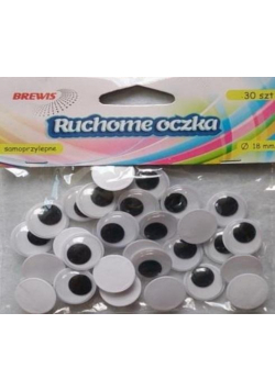 Ruchome oczka 18mm 30szt