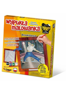 Wypukła malowanka Taniec - Breakdance