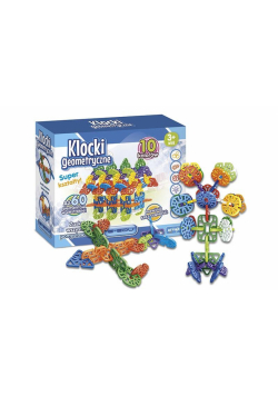 Klocki geometryczne e-edu 60 el.