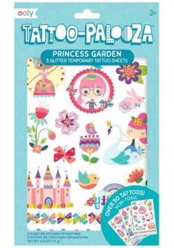 Tatuaże zmywalne Tattoo Palooza - Księżniczki