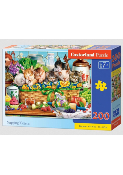 Puzzle 200 Napping Kittens CASTOR