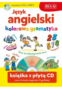 Język angielski - kolorowa gramatyka + CD