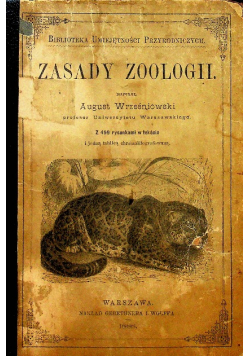 Zasady zoologii 1888 r.