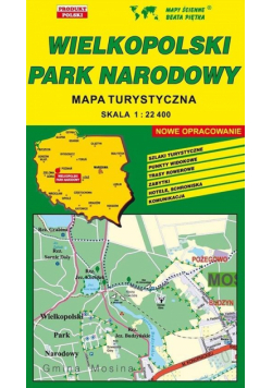 Wielkopolski PN 1:22 400 mapa turystyczna PIĘTKA