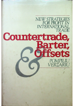 Countertrade  Barter and Offsets