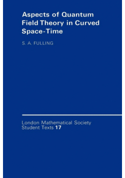 Aspects of Quantum Field Theory in Curved Spacetime
