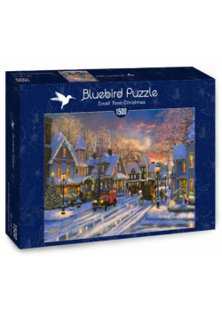 Puzzle 1500 Boże Narodzenie w małym mieście