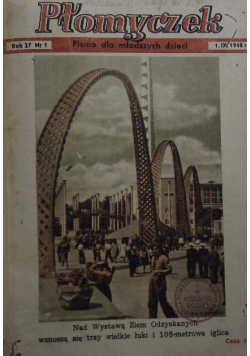 Płomyczek nr 1 do 24 ok 1949 r.