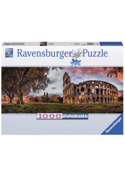 Puzzle 1000 Panorama Koloseum o zmierzchu