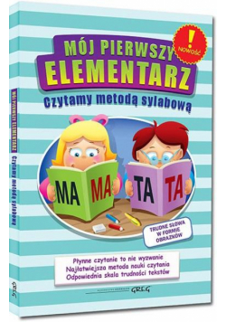 Mój pierwszy elementarz - czyt. m. sylab. TW GREG